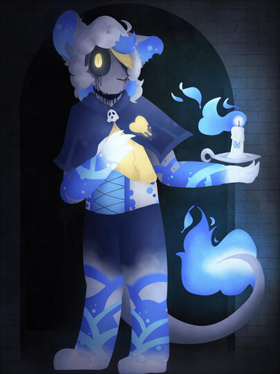 Rendered Fullbody of Pandy351&#39;s character Louis