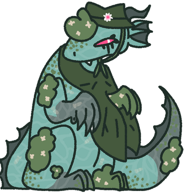 Silly Chibi of FlickerSelaphobia&#39;s character Bayou